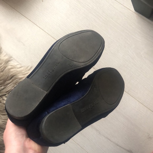 π₯3/$18π₯ EUC Faux Velvet Loafers - Picture 4 of 4